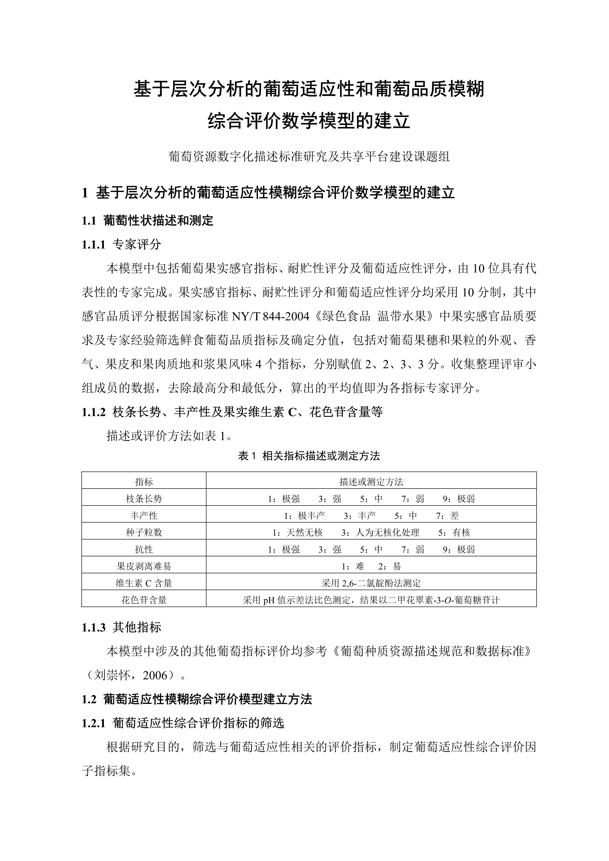 11-基于层次分析的葡萄适应性模糊综合评价数学模型的建立-1.jpg